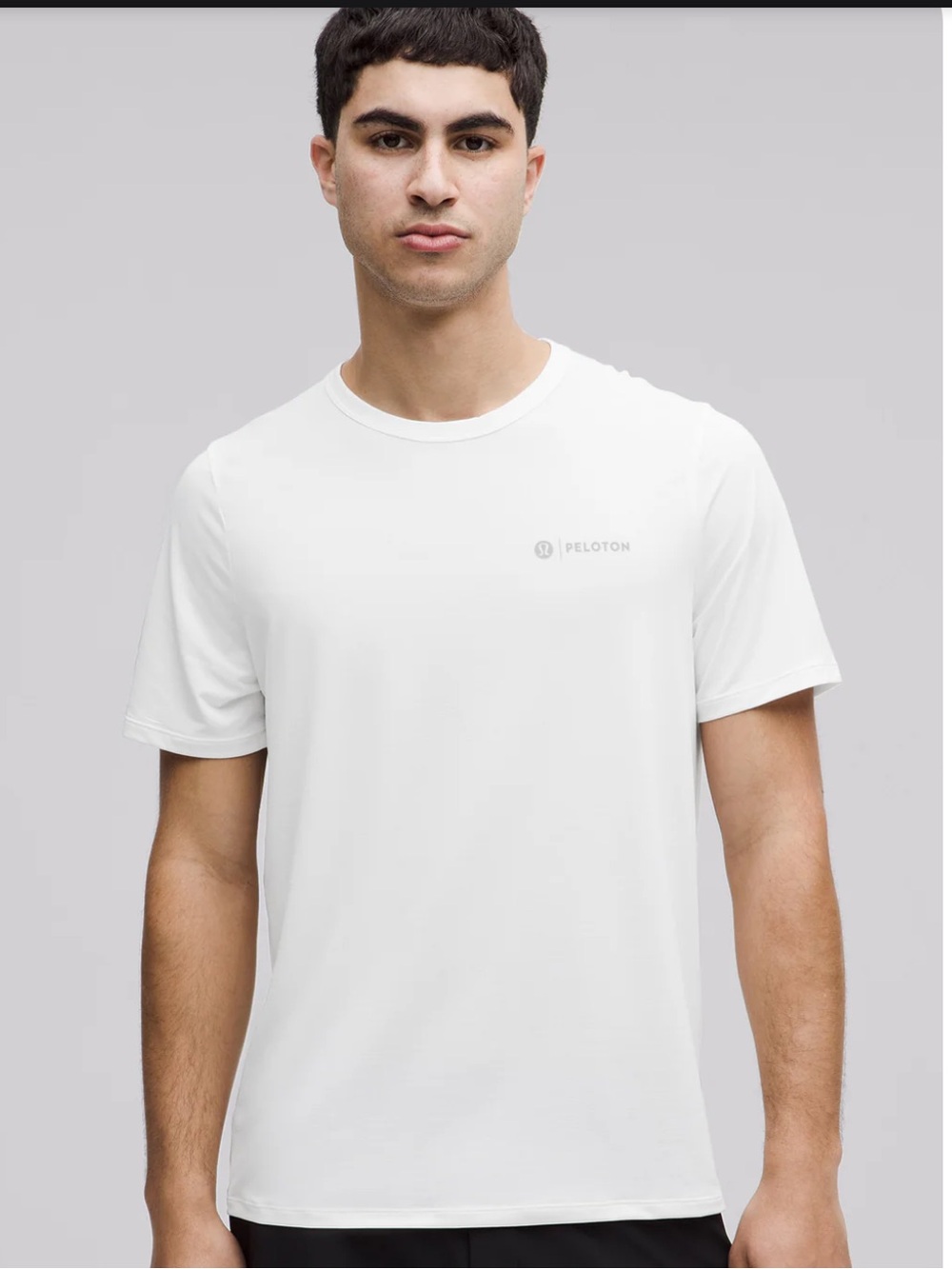 Lululemon Peloton Men’s Classic Crew T-Shirt White — White XL